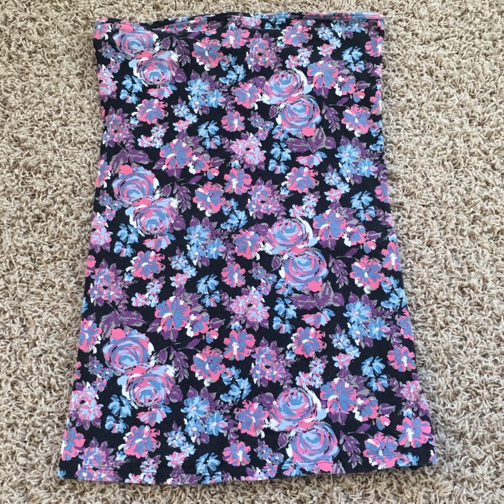 Victoria’s Secret Floral Tube Top/Mini Dress